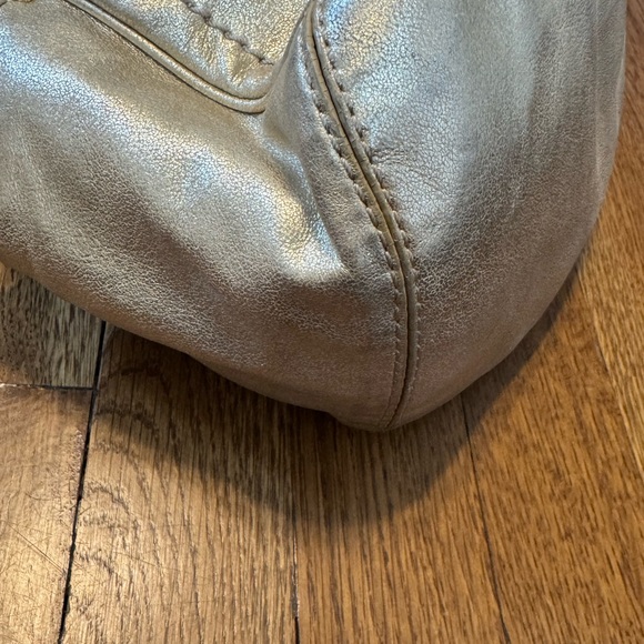 Cole Haan Leather Drawstring Bucket Bag. Never used. Excellent Condition. - Picture 13 of 14